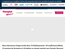 Tablet Screenshot of hanploi-school.com